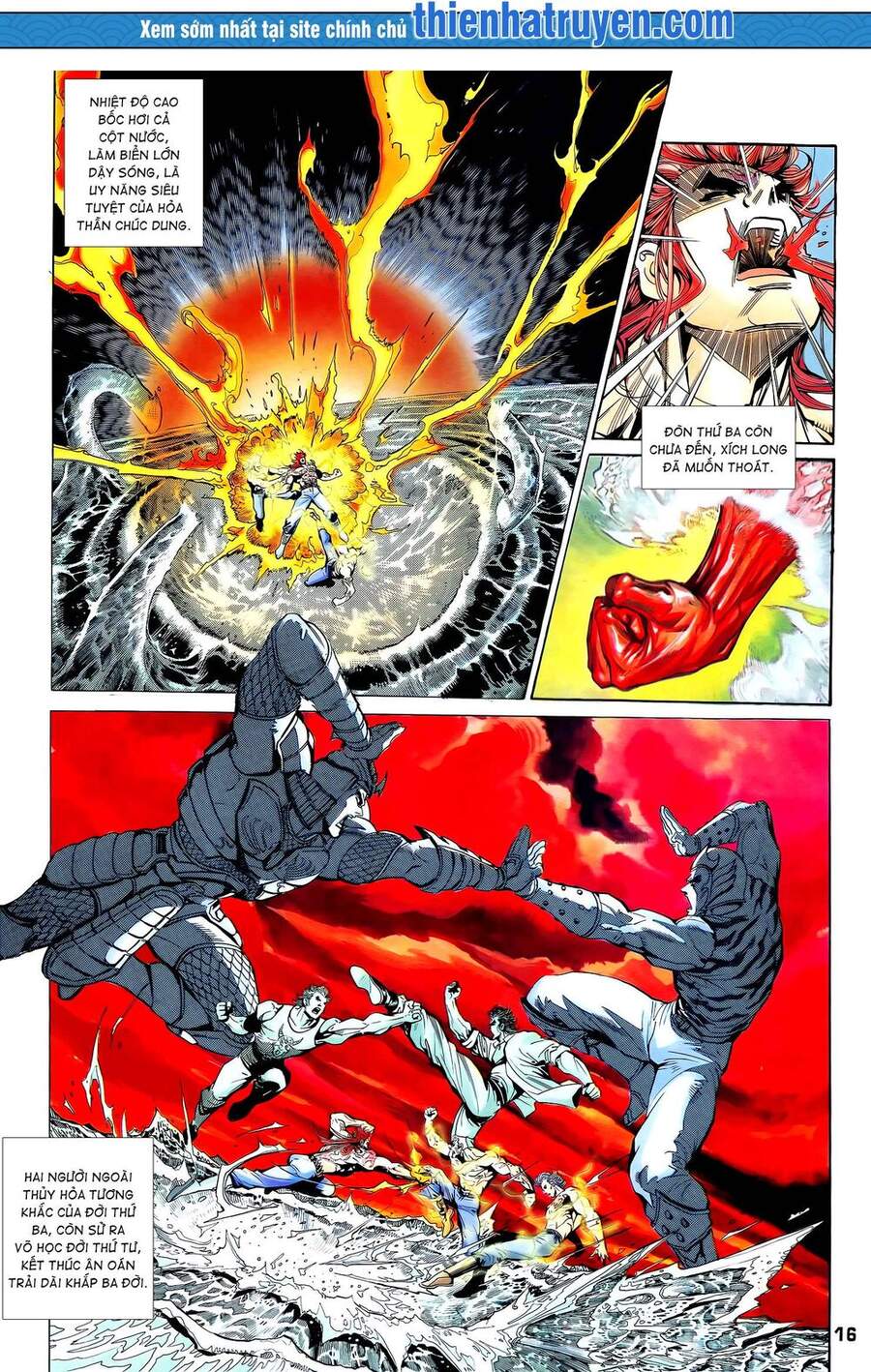 Truyện Tranh Long Hổ 5 Thế trang 8
