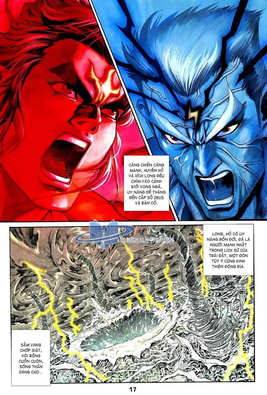 Truyện Tranh Long Hổ 5 Thế trang 8