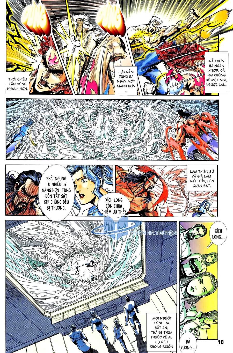 Truyện Tranh Long Hổ 5 Thế trang 8