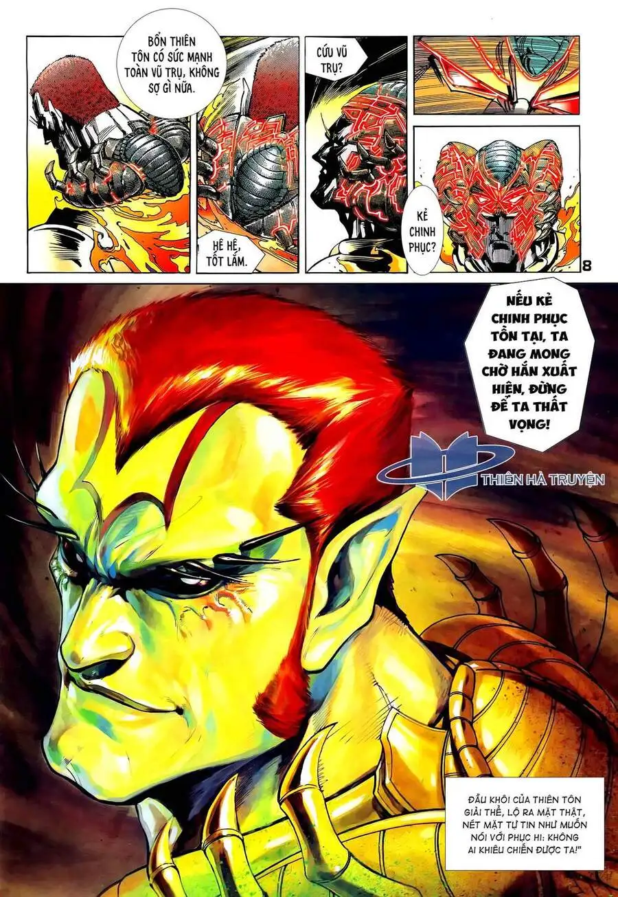Truyện Tranh Long Hổ 5 Thế trang 8