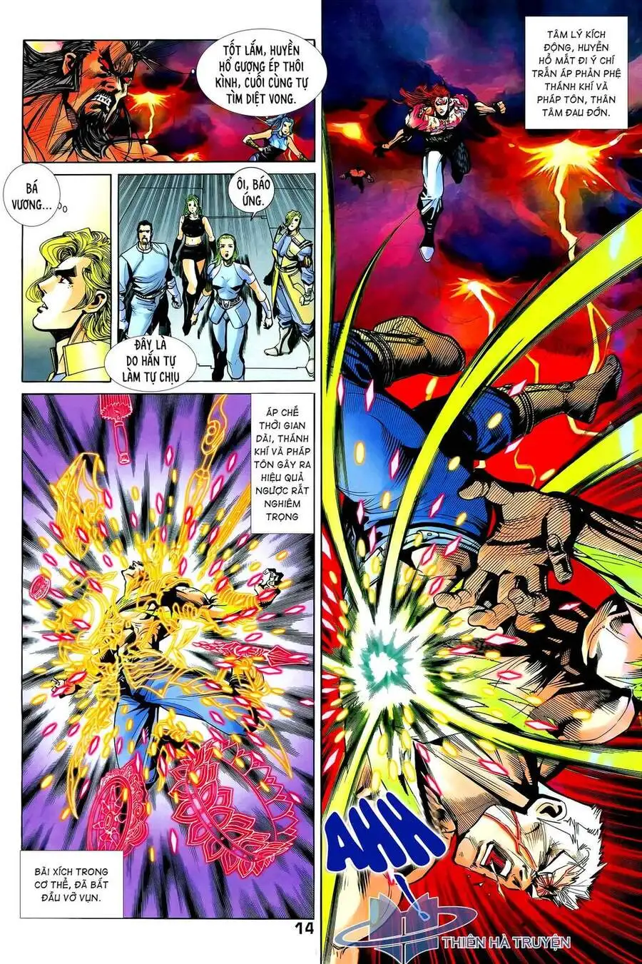Truyện Tranh Long Hổ 5 Thế trang 8