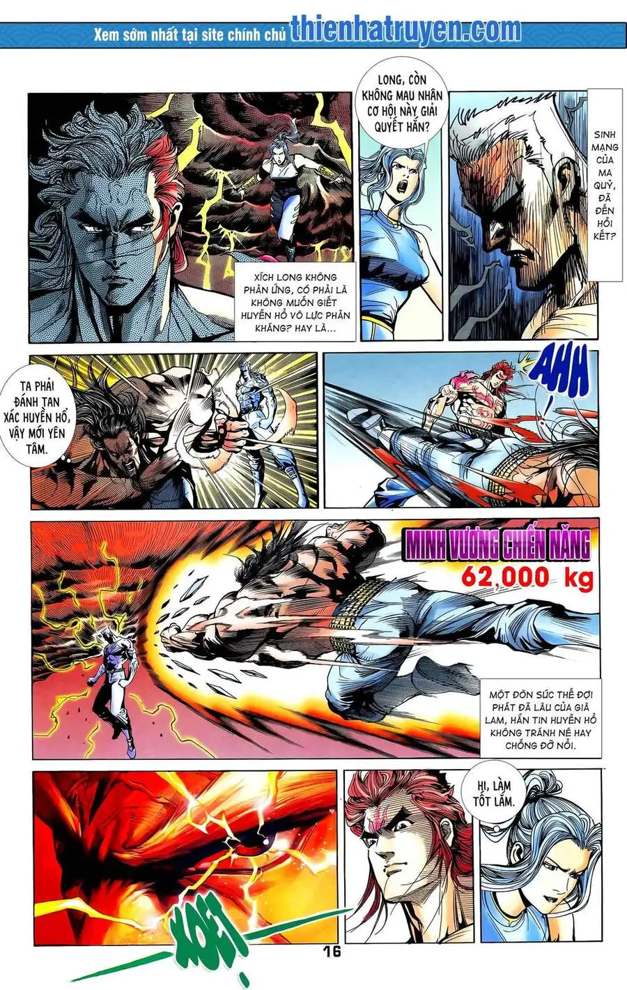 Truyện Tranh Long Hổ 5 Thế trang 8
