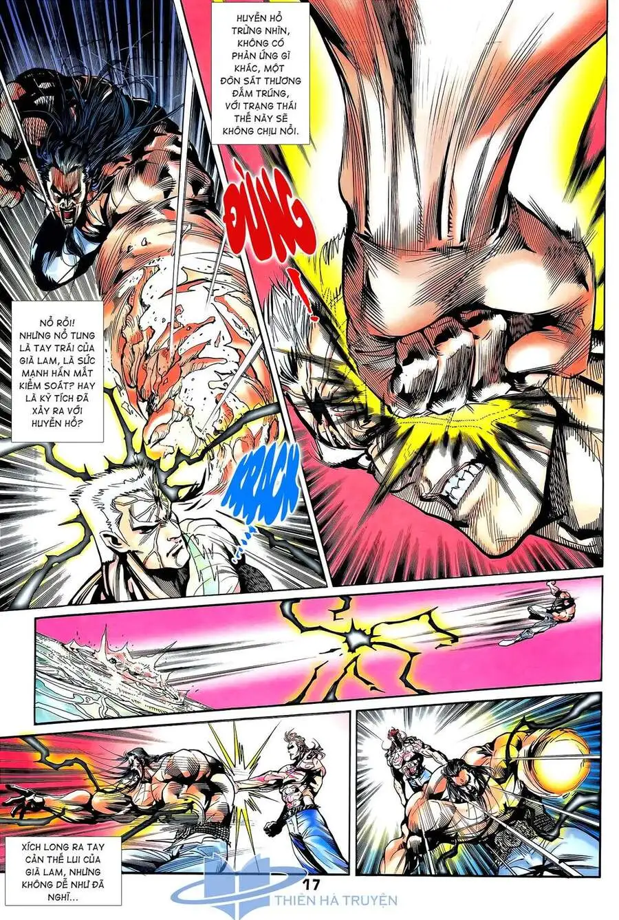 Truyện Tranh Long Hổ 5 Thế trang 8