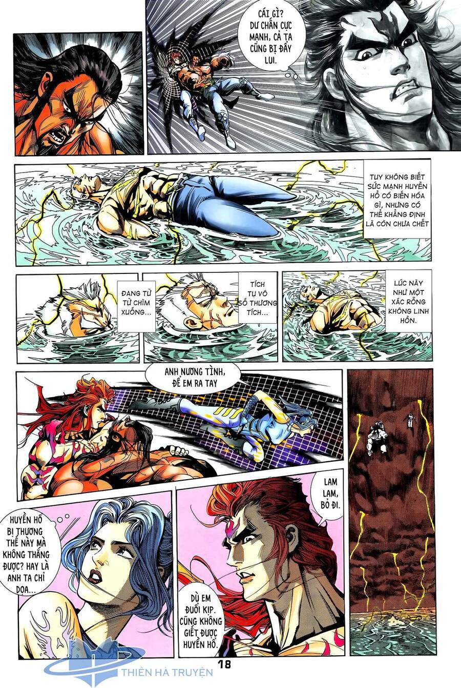 Truyện Tranh Long Hổ 5 Thế trang 8