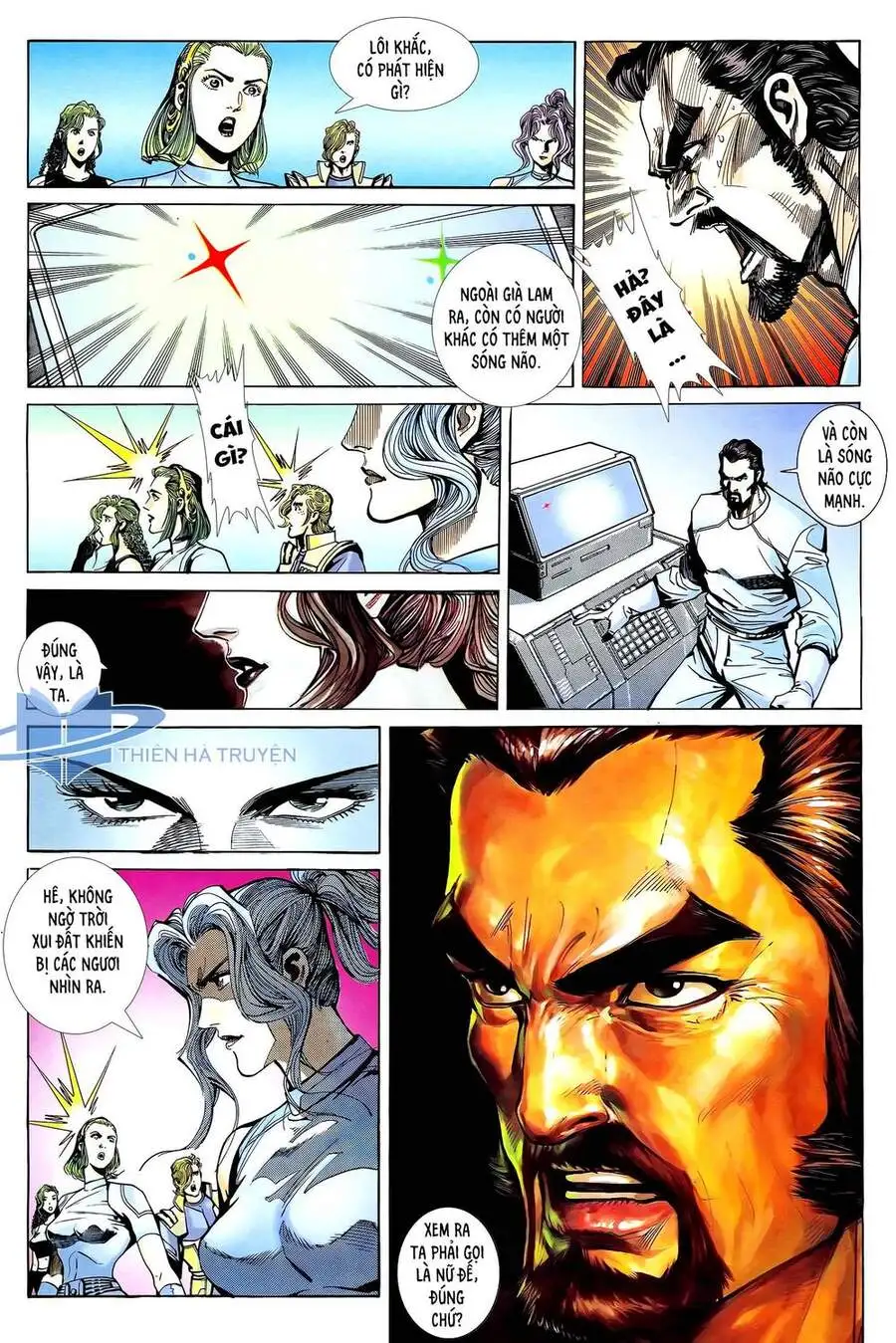 Truyện Tranh Long Hổ 5 Thế trang 8