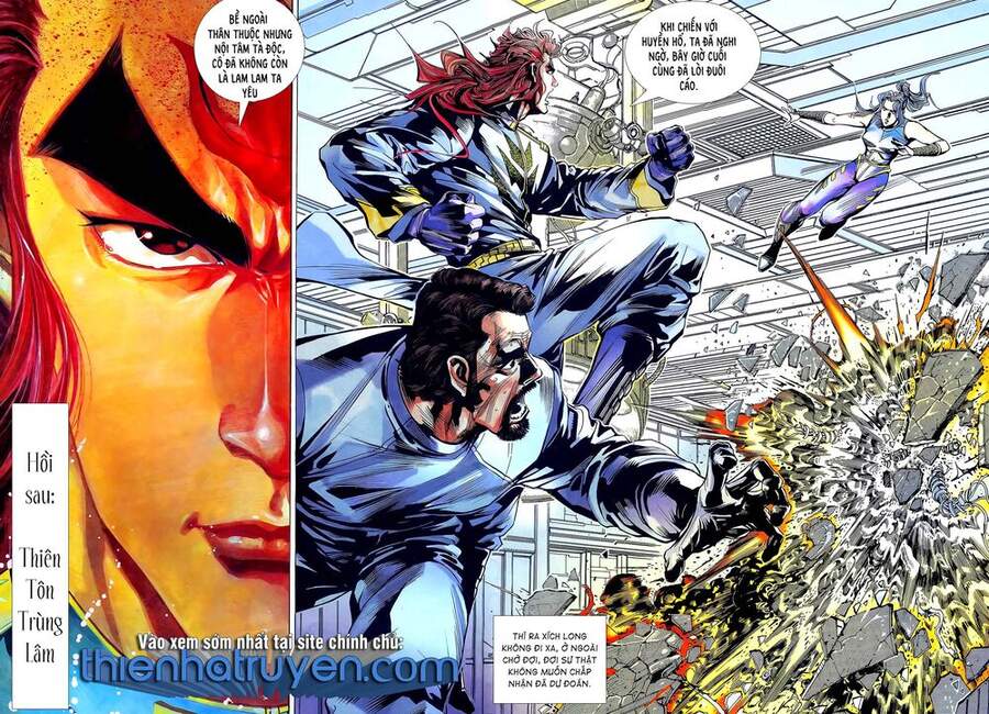 Truyện Tranh Long Hổ 5 Thế trang 8