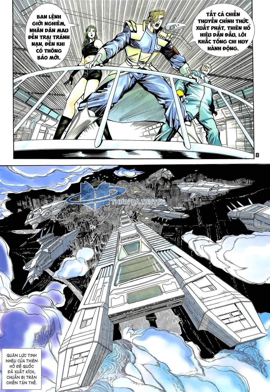 Truyện Tranh Long Hổ 5 Thế trang 8