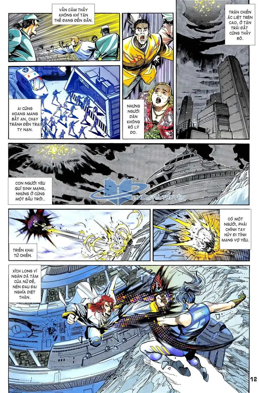 Truyện Tranh Long Hổ 5 Thế trang 8