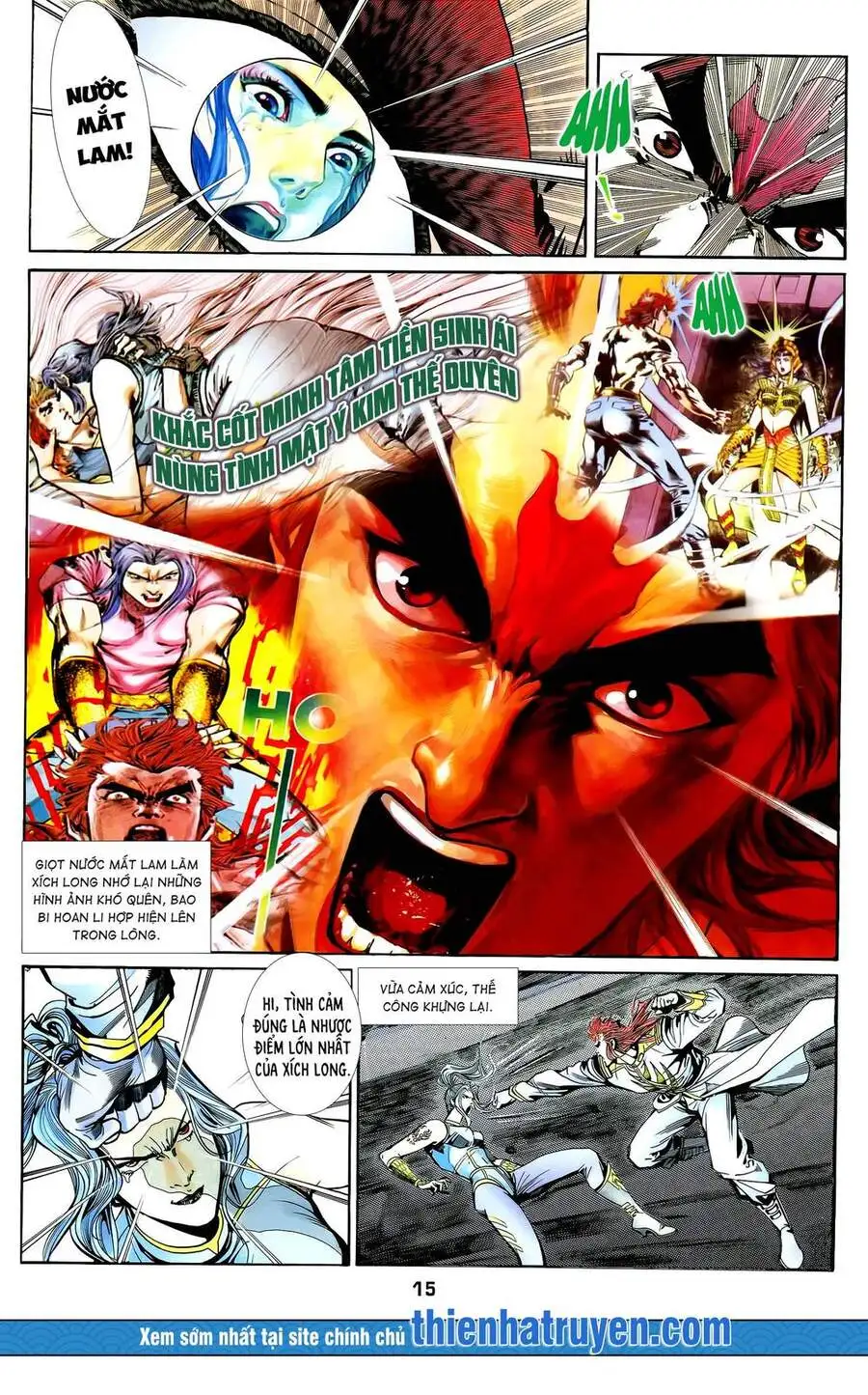 Truyện Tranh Long Hổ 5 Thế trang 8
