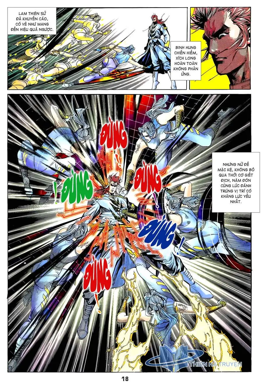 Truyện Tranh Long Hổ 5 Thế trang 8