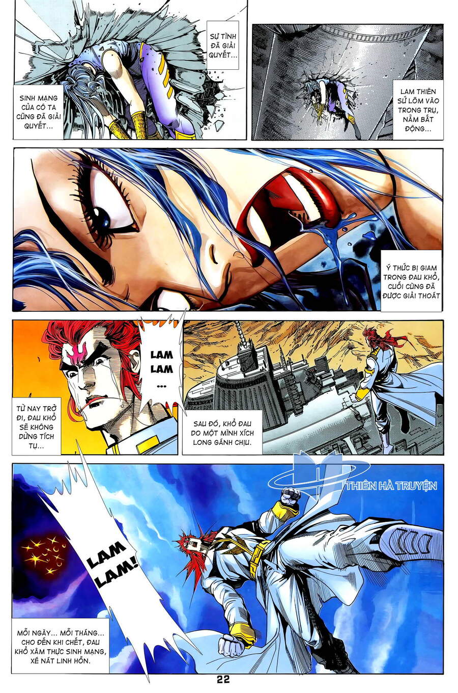 Truyện Tranh Long Hổ 5 Thế trang 8