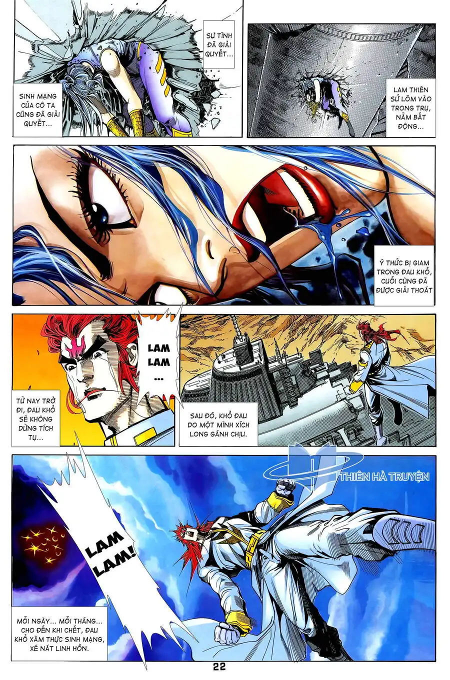 Truyện Tranh Long Hổ 5 Thế trang 8