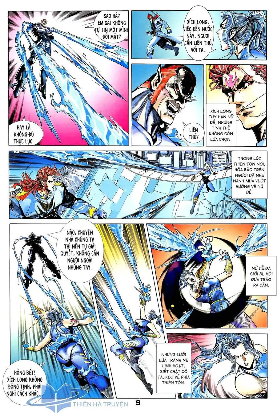 Truyện Tranh Long Hổ 5 Thế trang 8