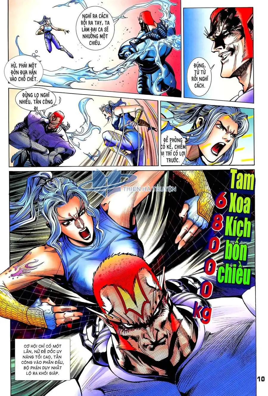 Truyện Tranh Long Hổ 5 Thế trang 8