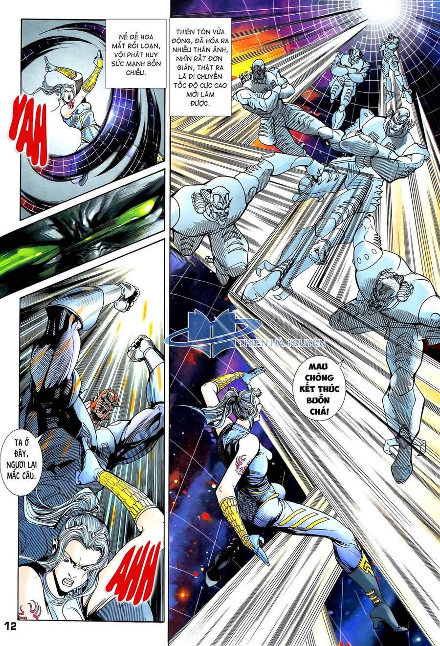 Truyện Tranh Long Hổ 5 Thế trang 8