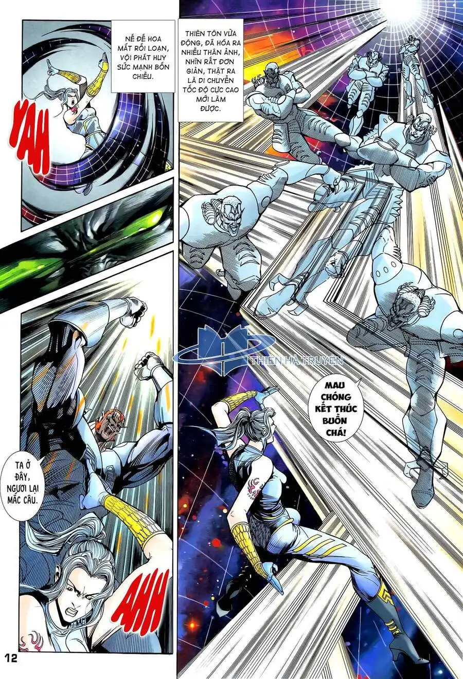 Truyện Tranh Long Hổ 5 Thế trang 8