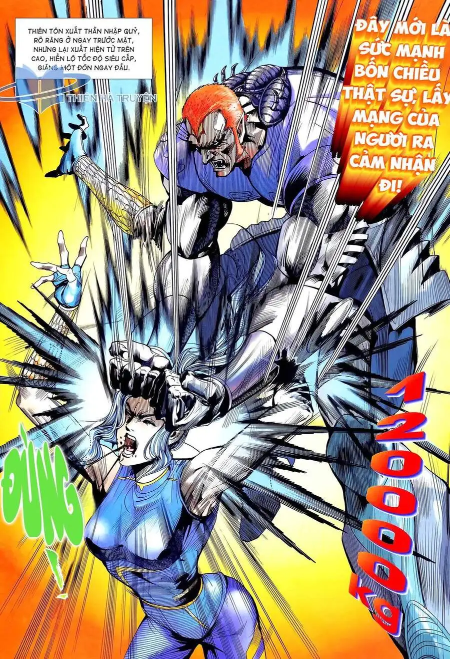 Truyện Tranh Long Hổ 5 Thế trang 8