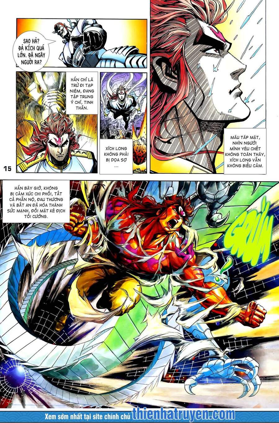 Truyện Tranh Long Hổ 5 Thế trang 8