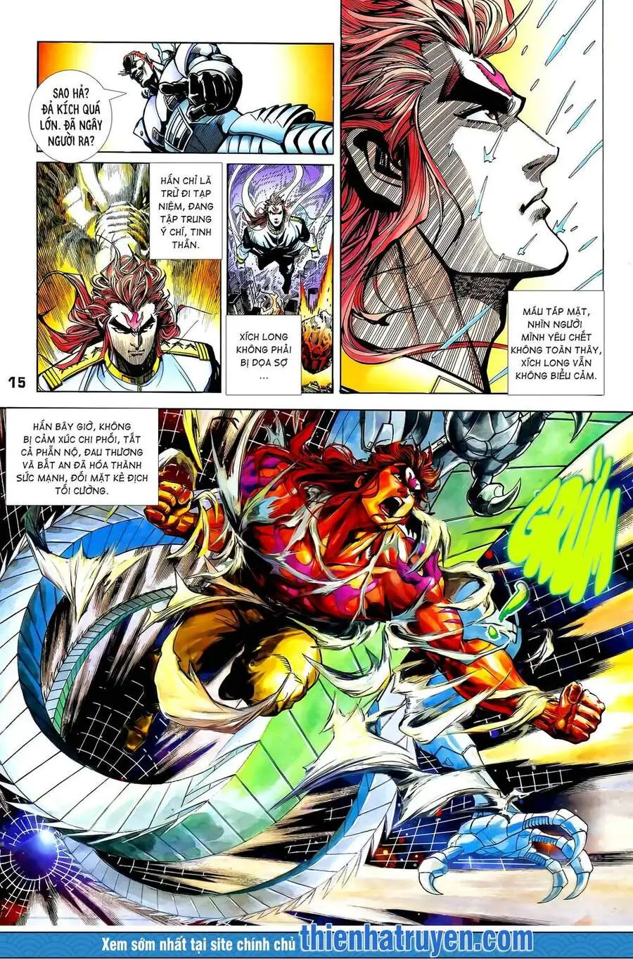 Truyện Tranh Long Hổ 5 Thế trang 8