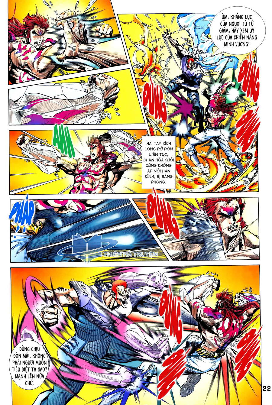 Truyện Tranh Long Hổ 5 Thế trang 8