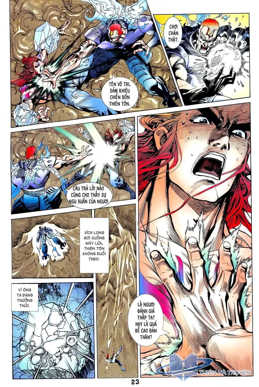 Truyện Tranh Long Hổ 5 Thế trang 8