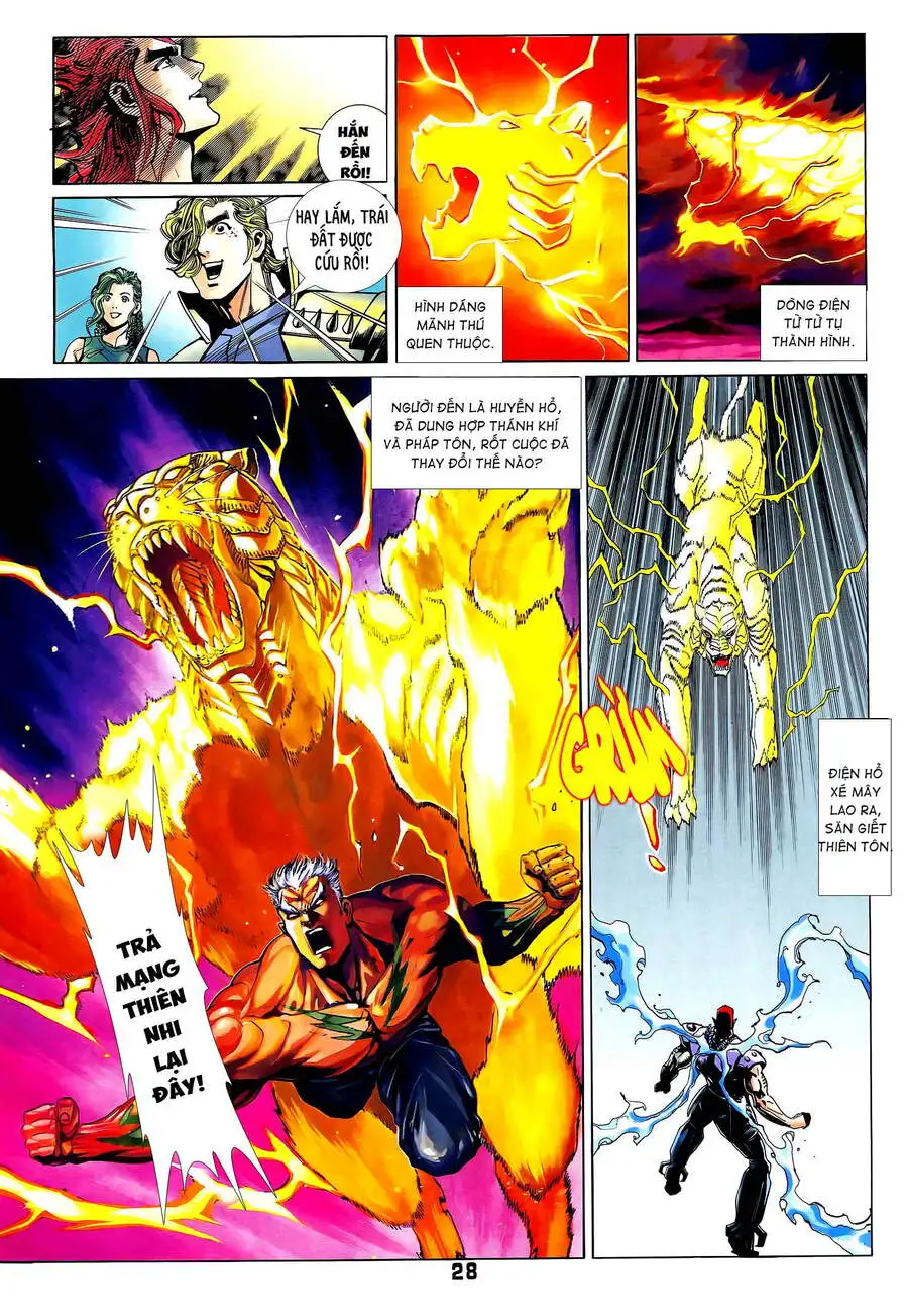Truyện Tranh Long Hổ 5 Thế trang 8