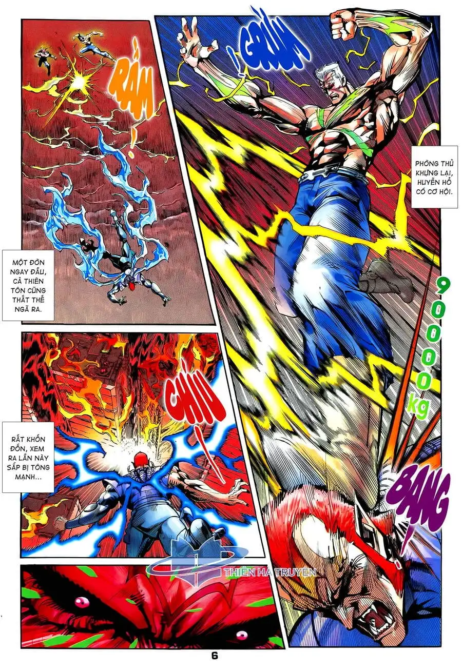 Truyện Tranh Long Hổ 5 Thế trang 8