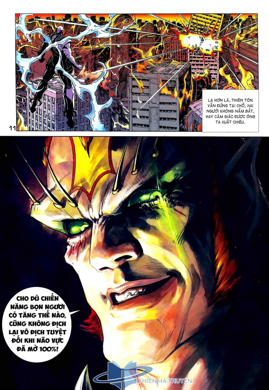 Truyện Tranh Long Hổ 5 Thế trang 8