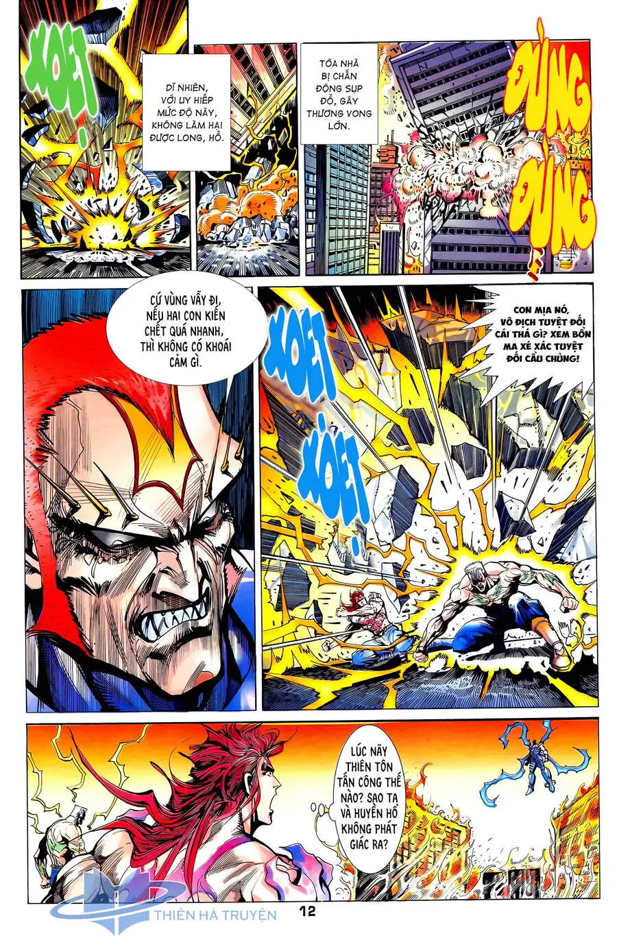 Truyện Tranh Long Hổ 5 Thế trang 8