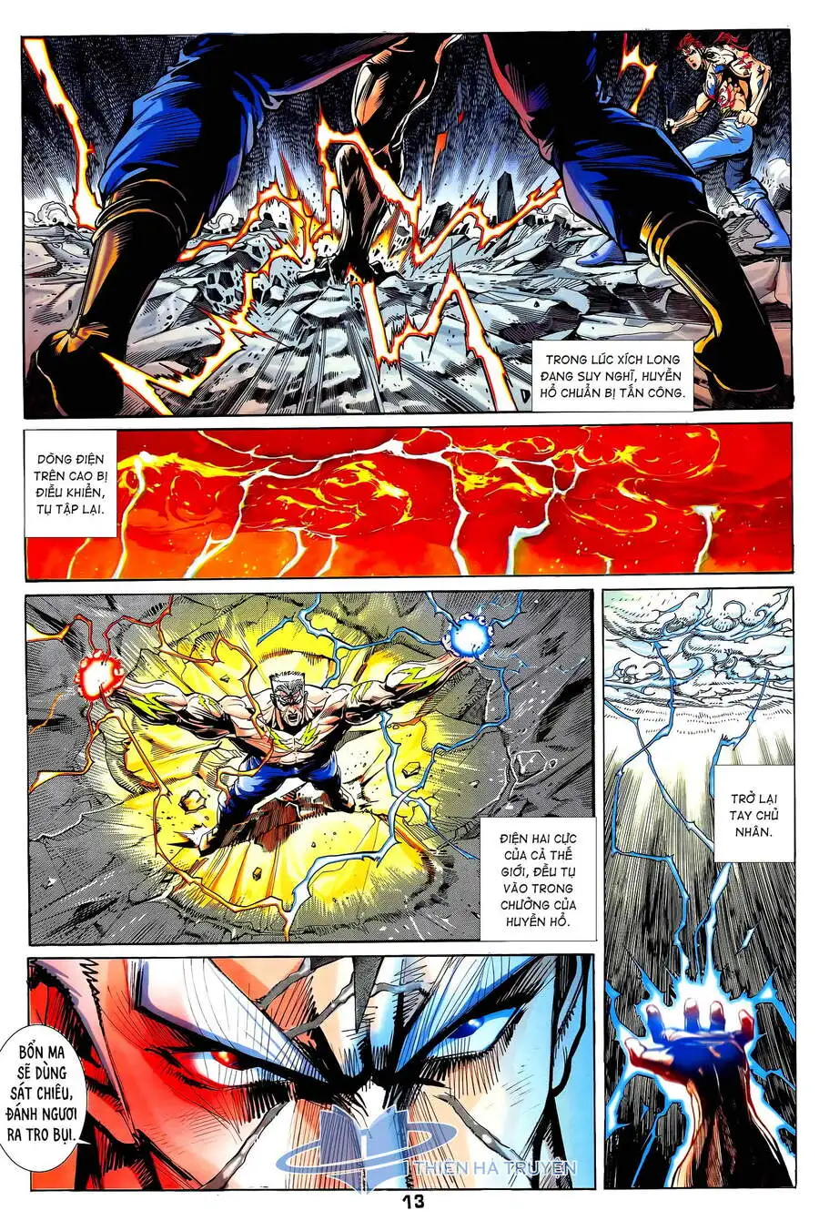 Truyện Tranh Long Hổ 5 Thế trang 8