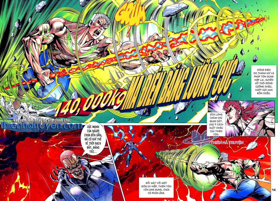 Truyện Tranh Long Hổ 5 Thế trang 8