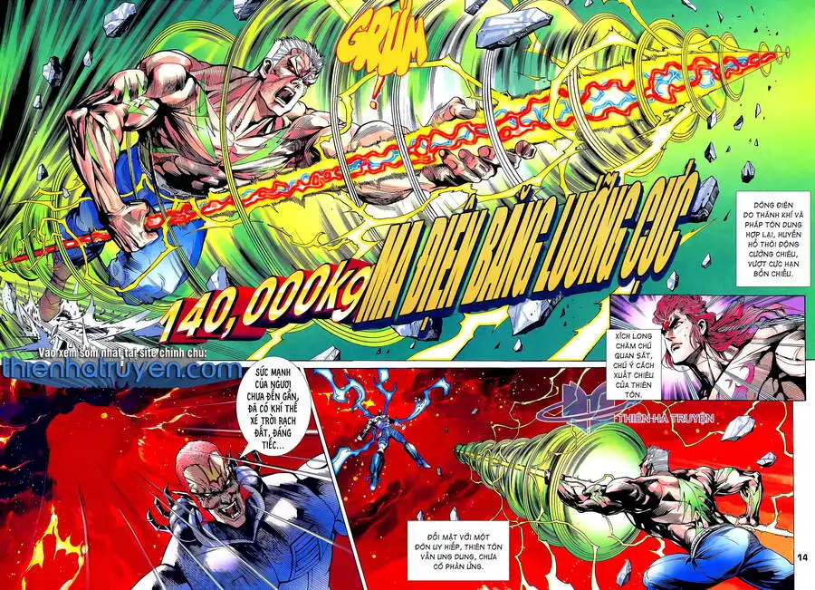 Truyện Tranh Long Hổ 5 Thế trang 8