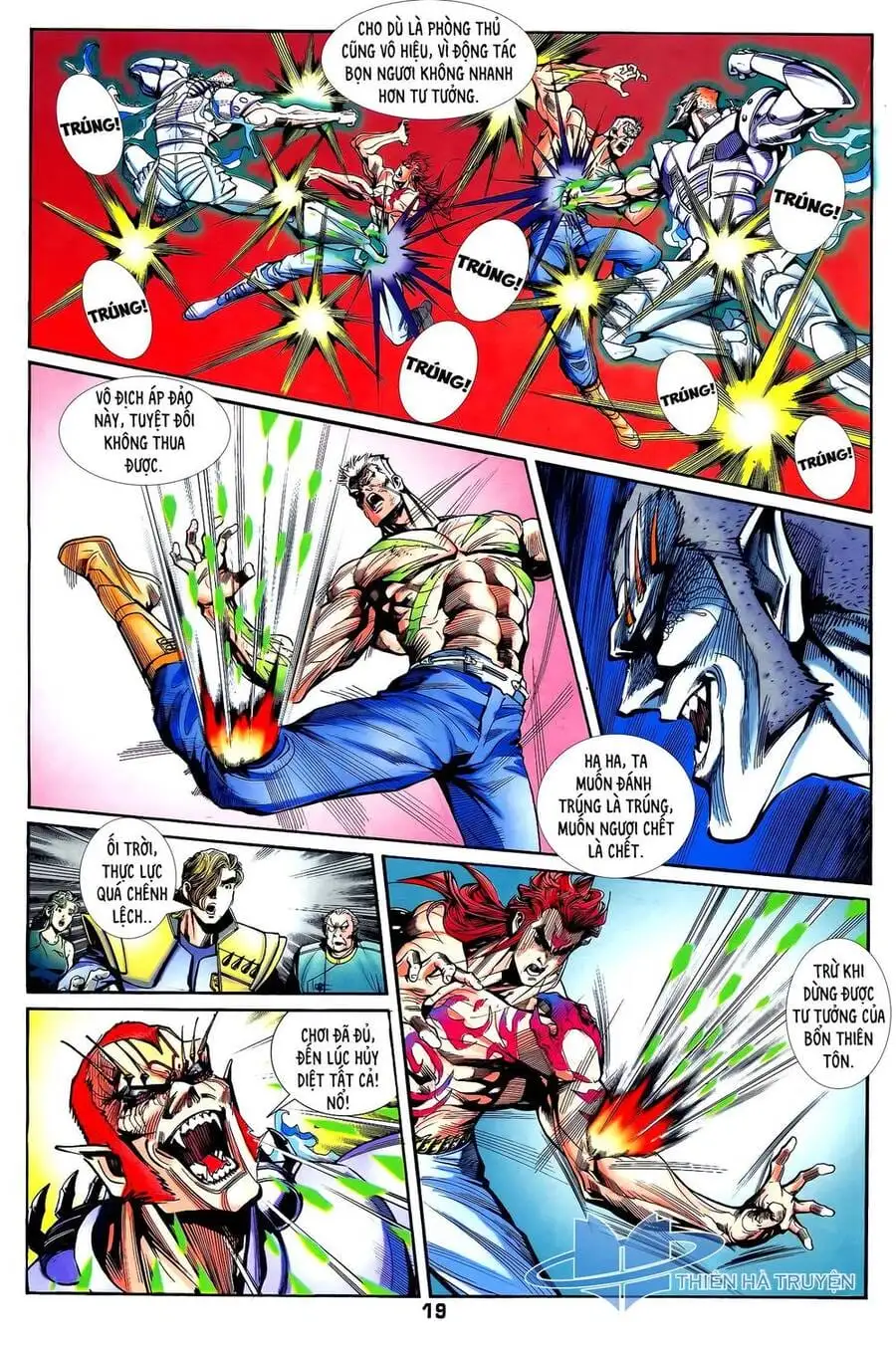 Truyện Tranh Long Hổ 5 Thế trang 8