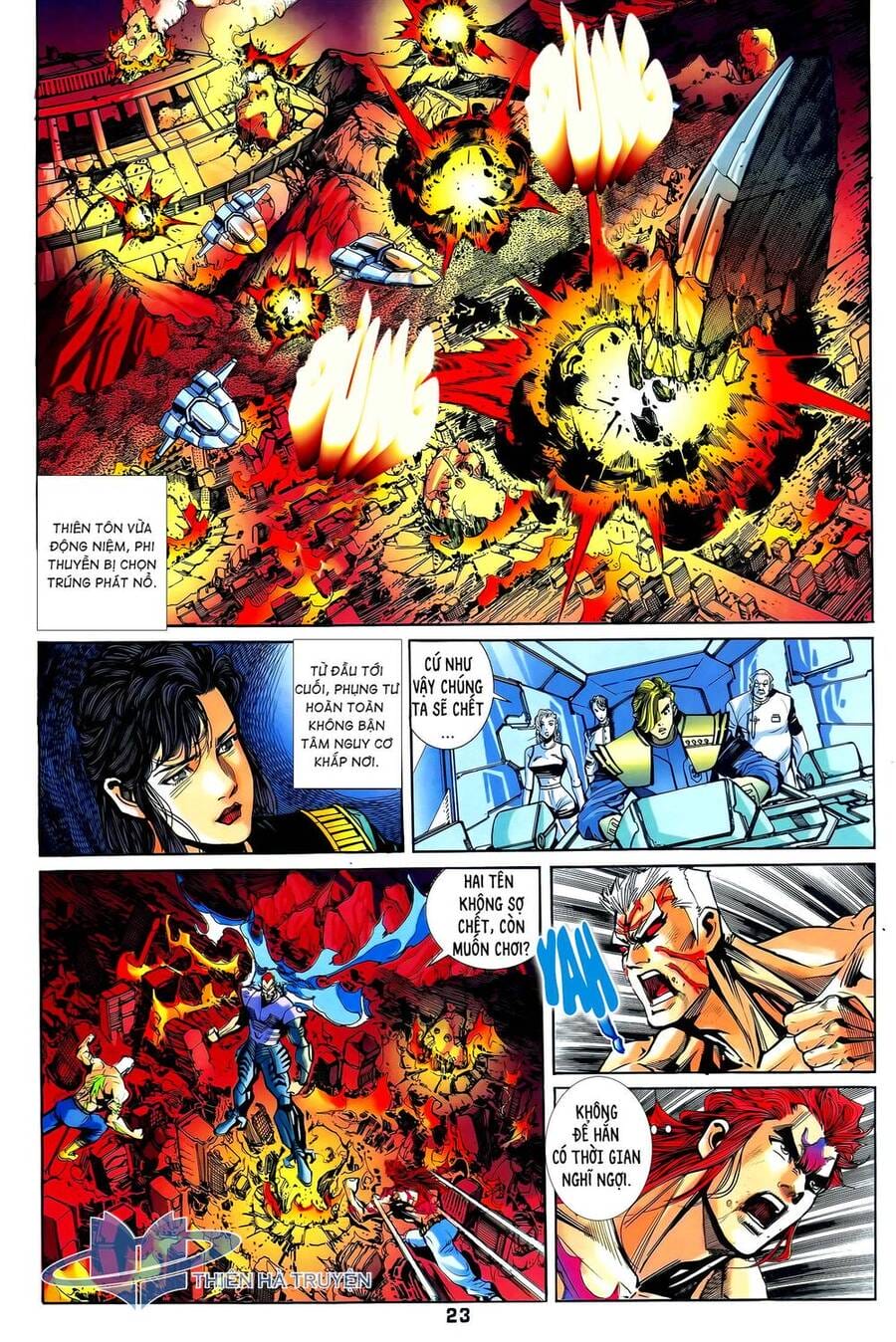 Truyện Tranh Long Hổ 5 Thế trang 8