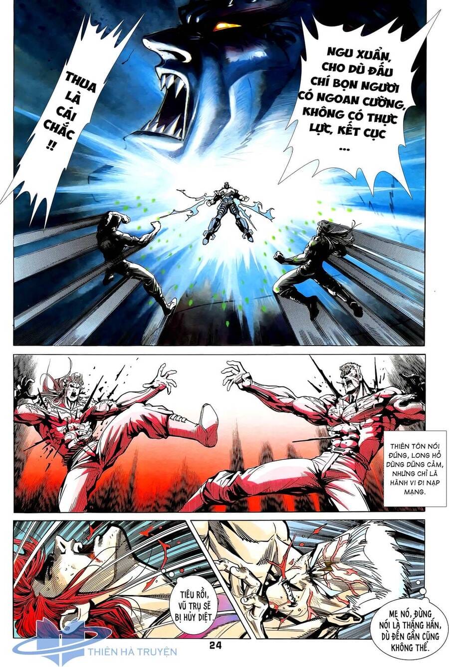 Truyện Tranh Long Hổ 5 Thế trang 8