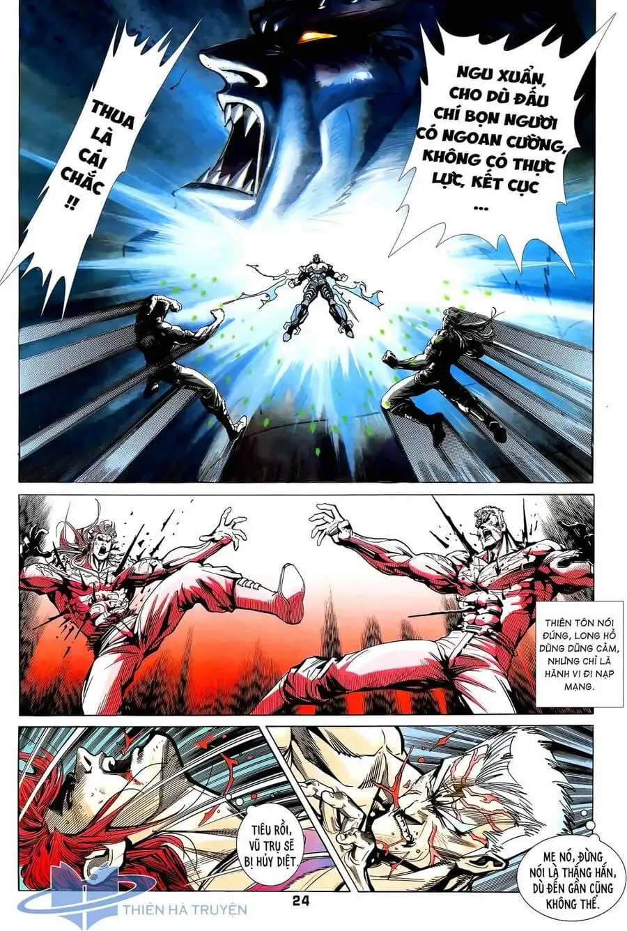 Truyện Tranh Long Hổ 5 Thế trang 8