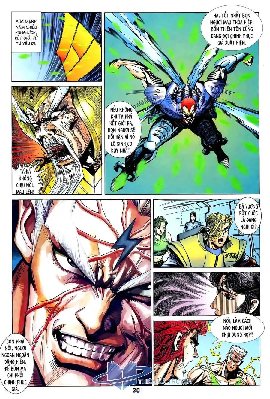 Truyện Tranh Long Hổ 5 Thế trang 8