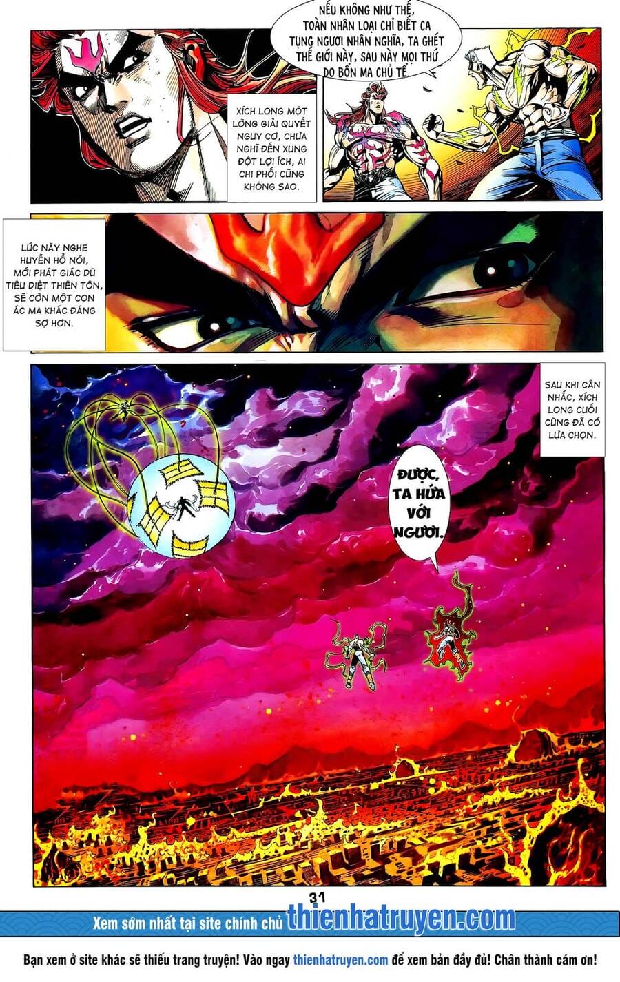 Truyện Tranh Long Hổ 5 Thế trang 8