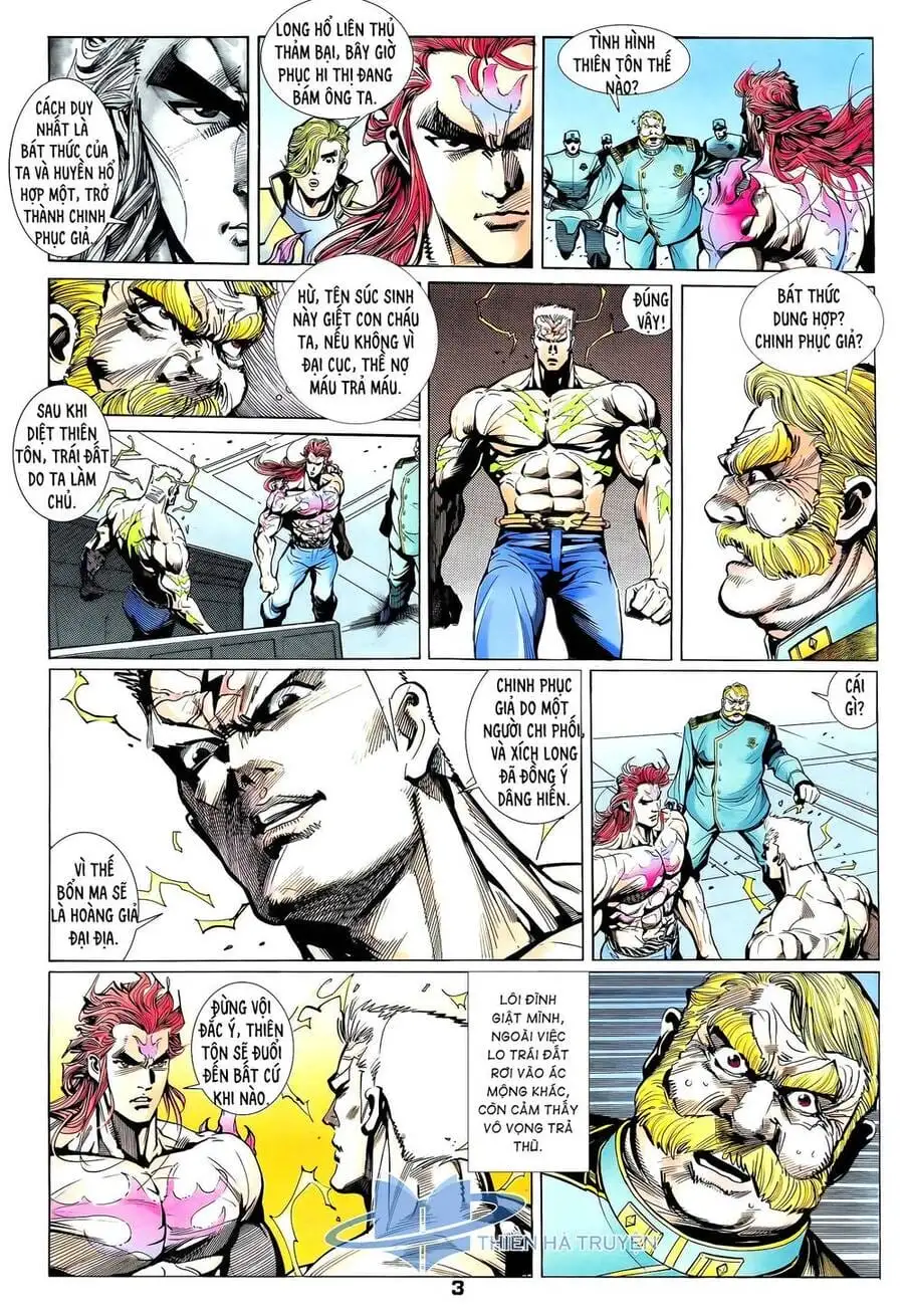 Truyện Tranh Long Hổ 5 Thế trang 8
