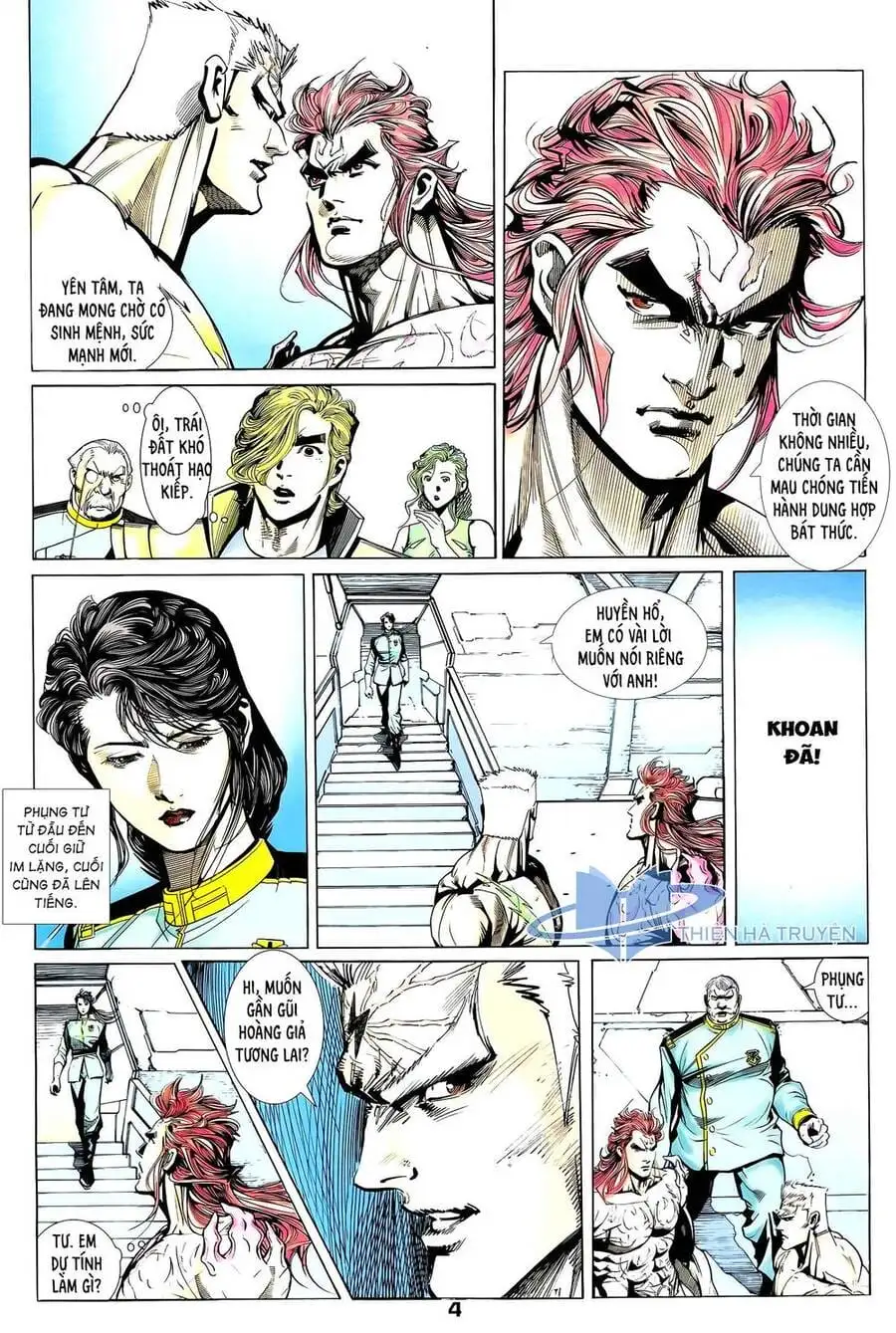 Truyện Tranh Long Hổ 5 Thế trang 8