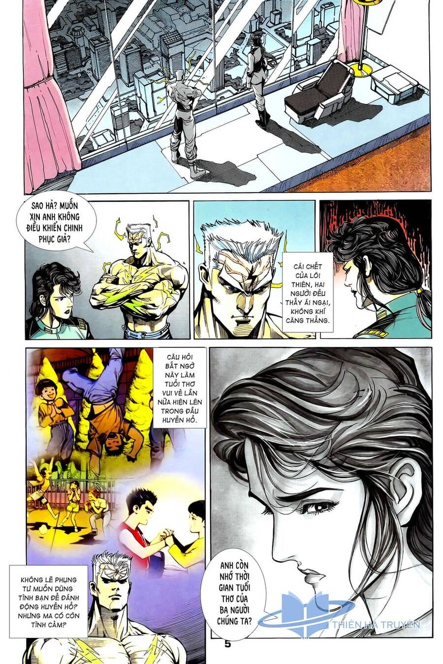 Truyện Tranh Long Hổ 5 Thế trang 8