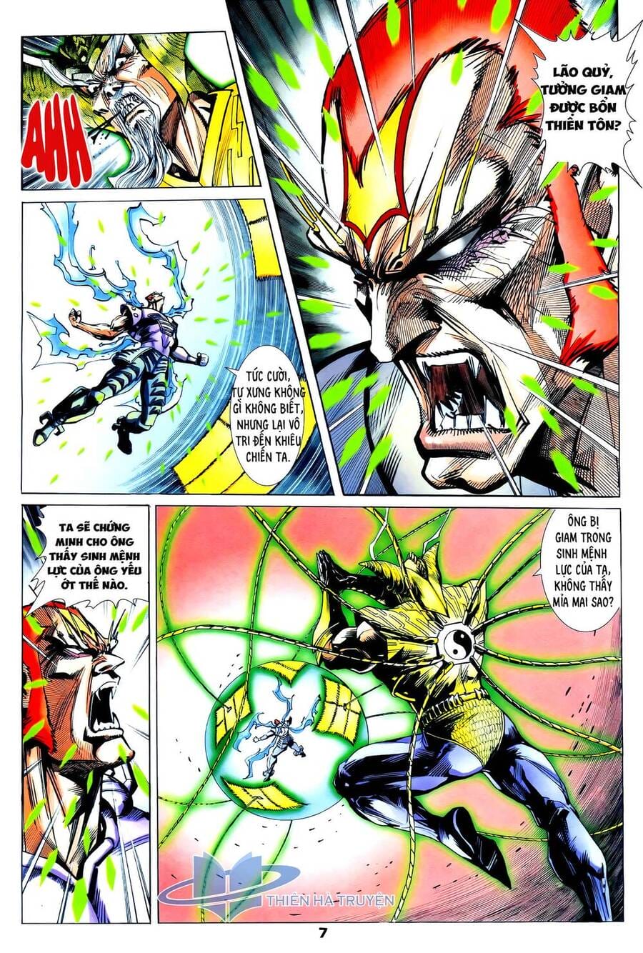 Truyện Tranh Long Hổ 5 Thế trang 8