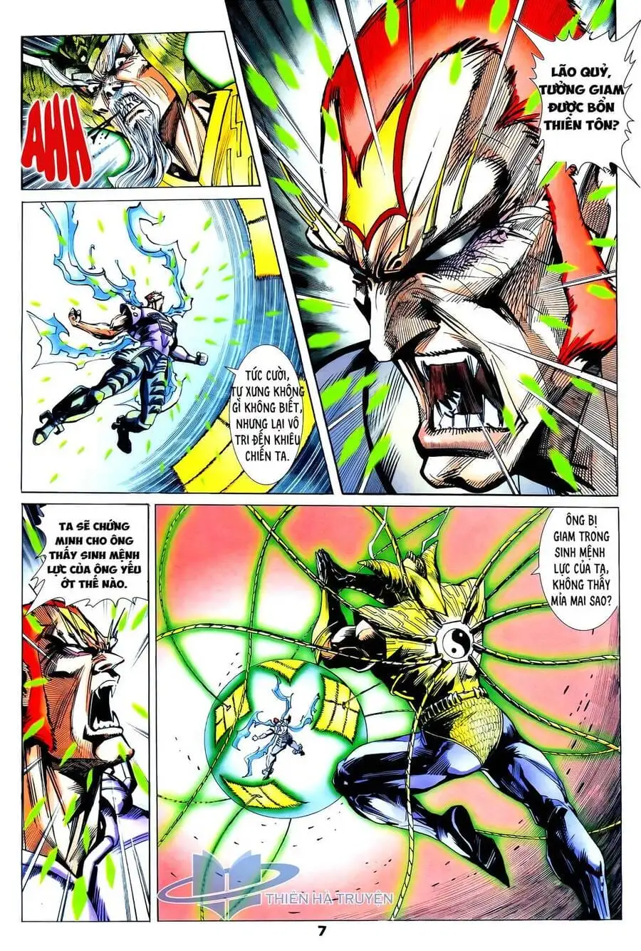 Truyện Tranh Long Hổ 5 Thế trang 8