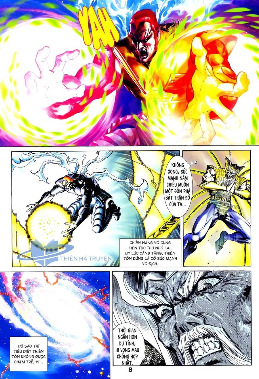Truyện Tranh Long Hổ 5 Thế trang 8