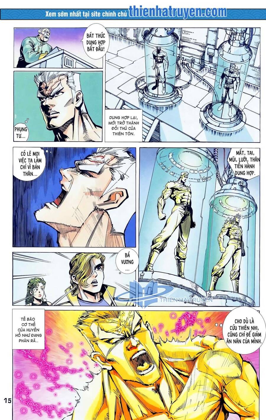 Truyện Tranh Long Hổ 5 Thế trang 8