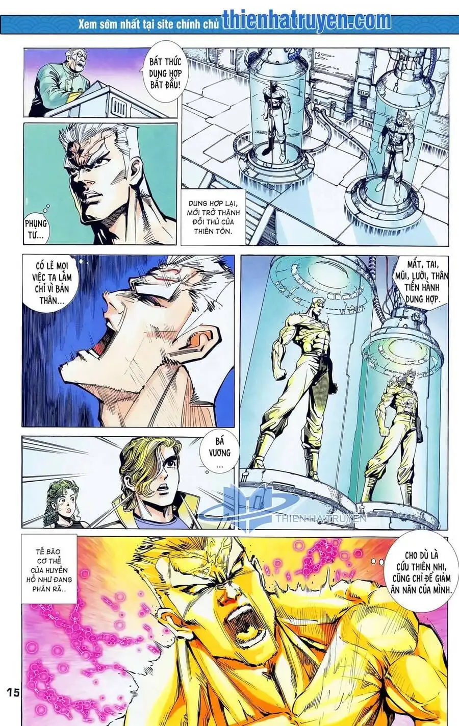 Truyện Tranh Long Hổ 5 Thế trang 8