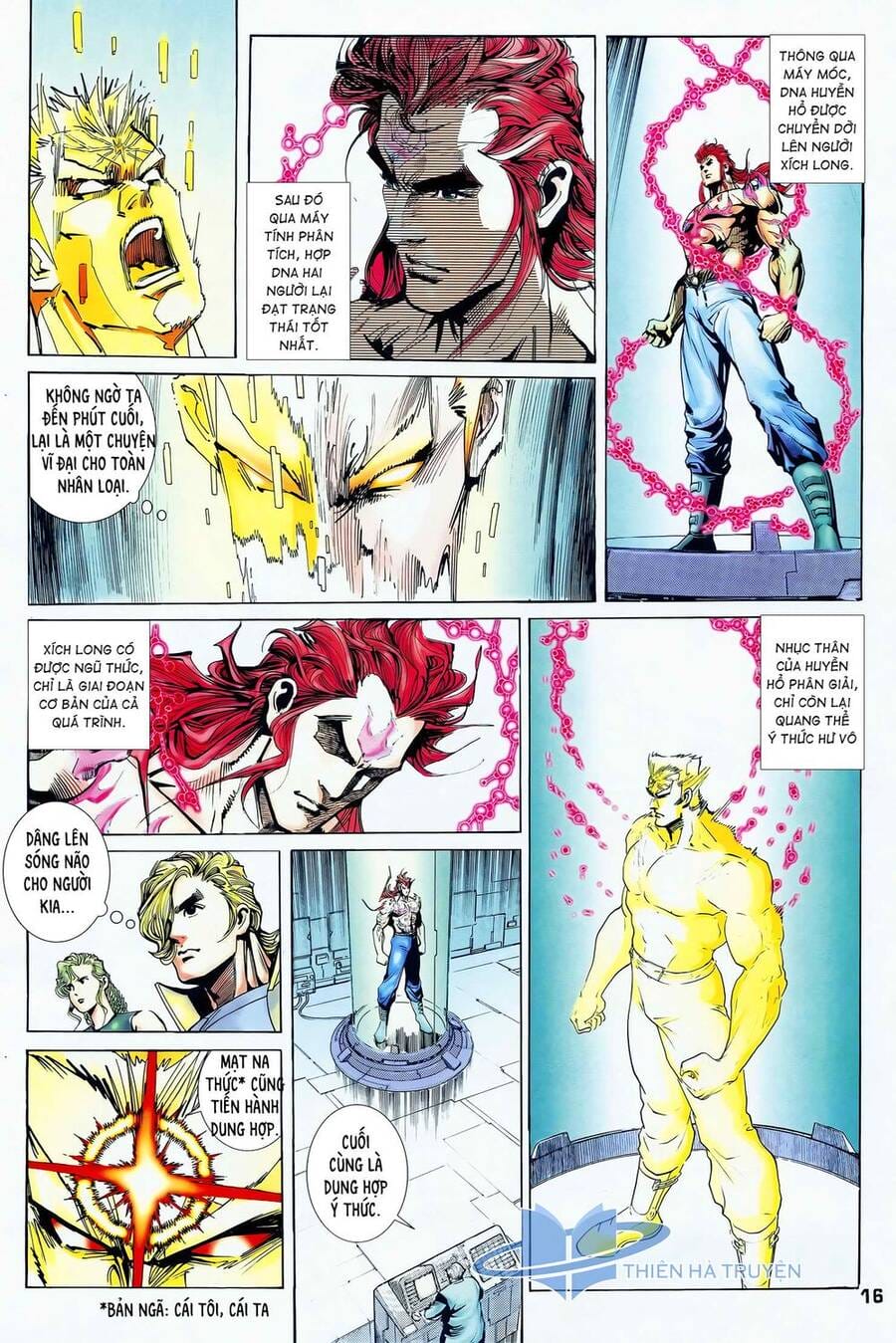 Truyện Tranh Long Hổ 5 Thế trang 8
