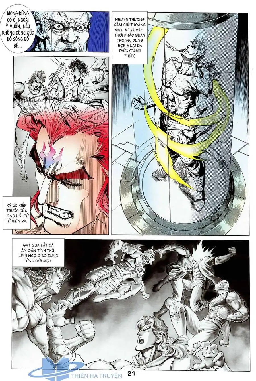 Truyện Tranh Long Hổ 5 Thế trang 8