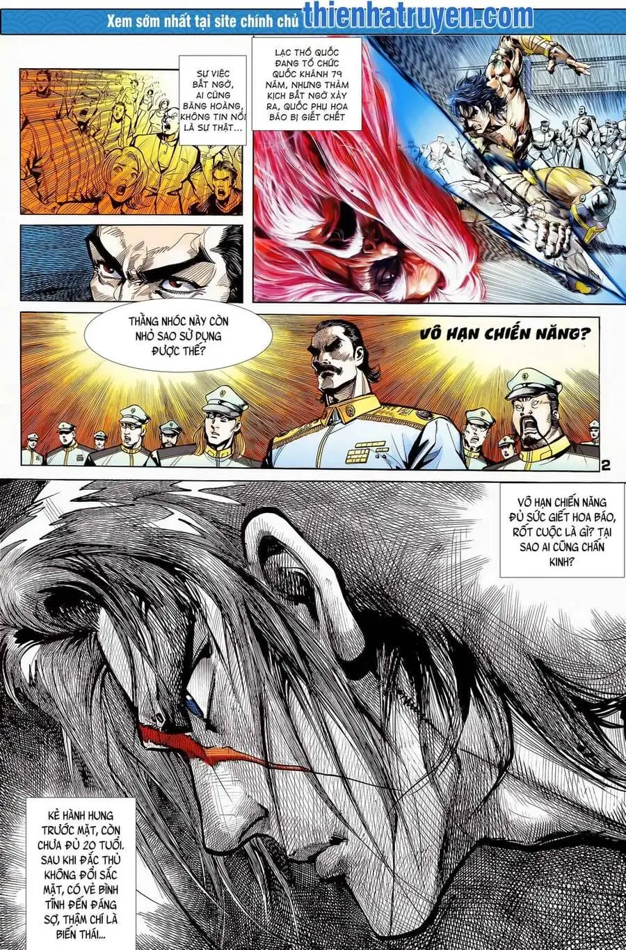 Truyện Tranh Long Hổ 5 Thế trang 8