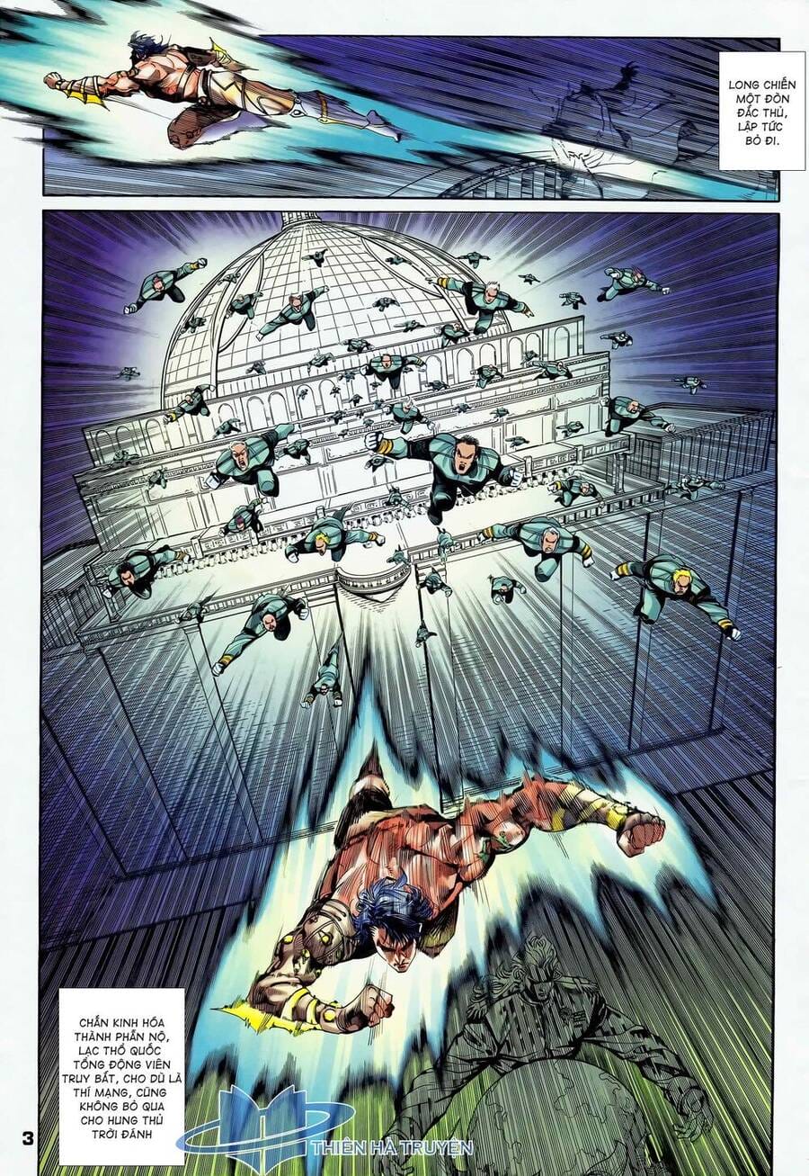 Truyện Tranh Long Hổ 5 Thế trang 8